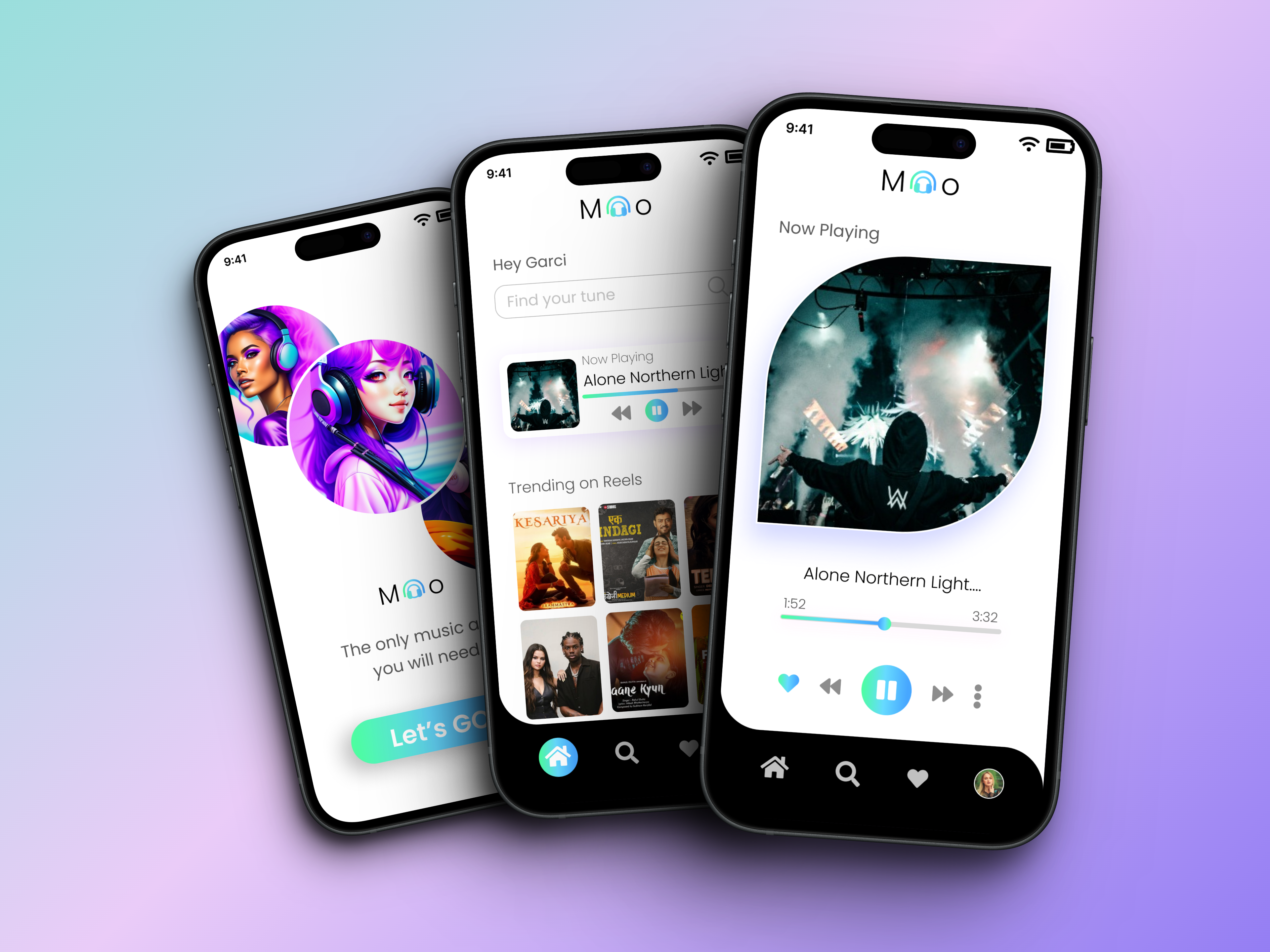 Music App UI Design